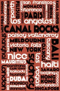 Modernista style Word Art